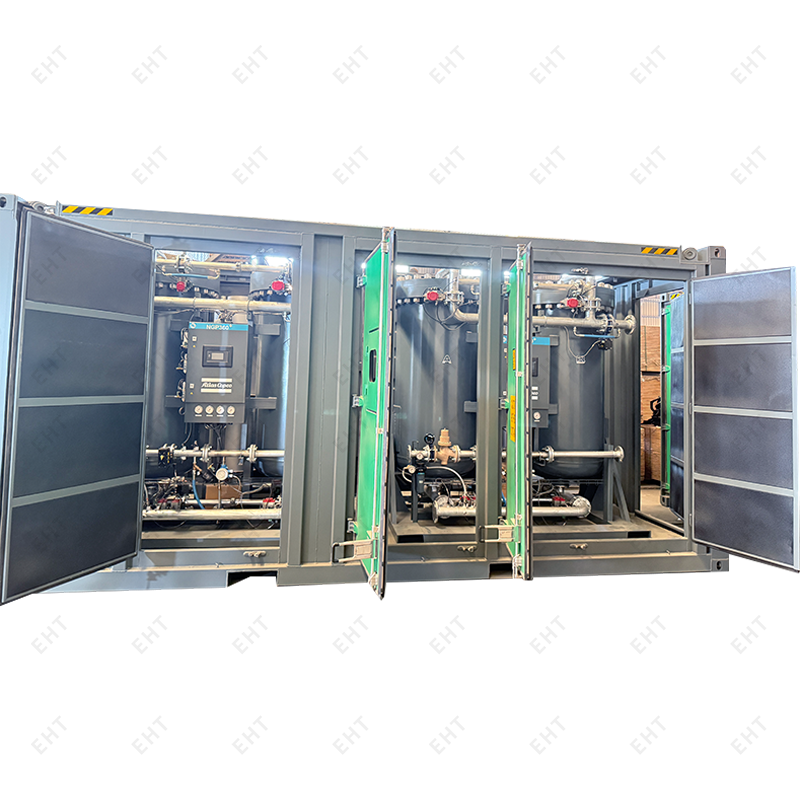 20피트 맞춤형 질소 장비 컨테이너 – 산업 및 해상 사용을 위한 모듈식 작업 캐빈