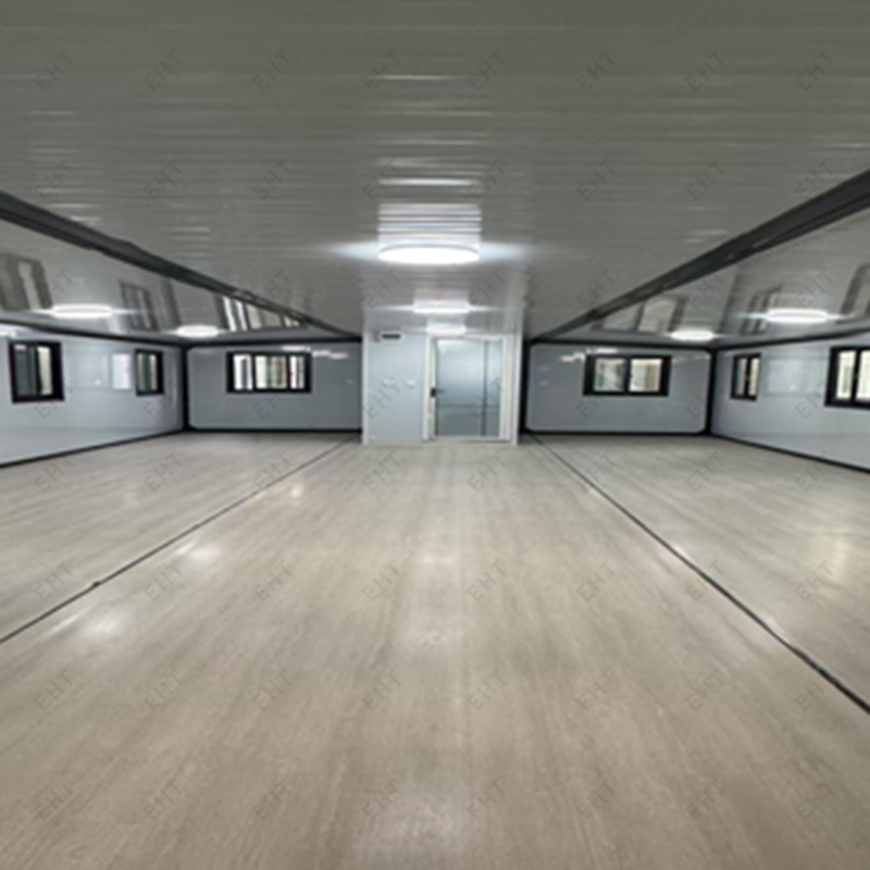 40피트 이중 날개 확장형 컨테이너 하우스 조립식 모듈형 생활 유닛