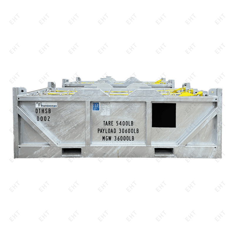 해양 플랫폼 파이프 보관 크레인 바구니