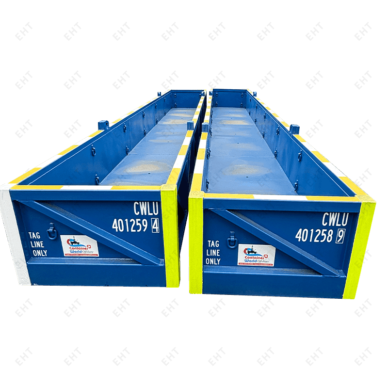 해양 플랫폼 파이프 보관 크레인 바구니